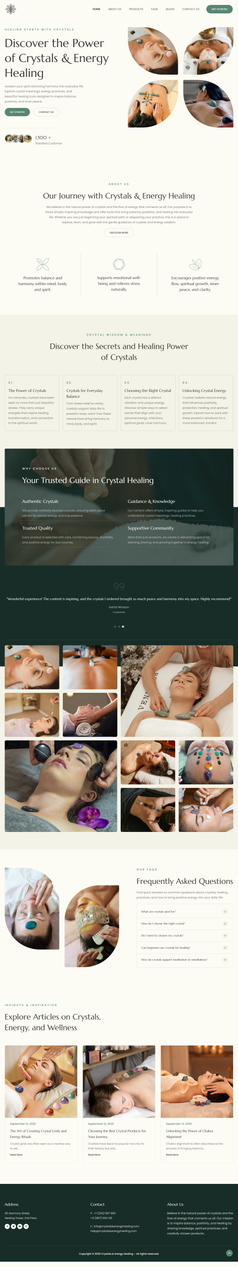 Crystals & Energy Healing