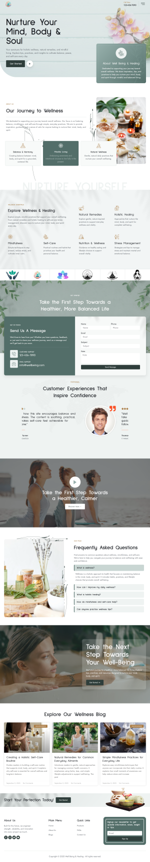 Well Being & Healing