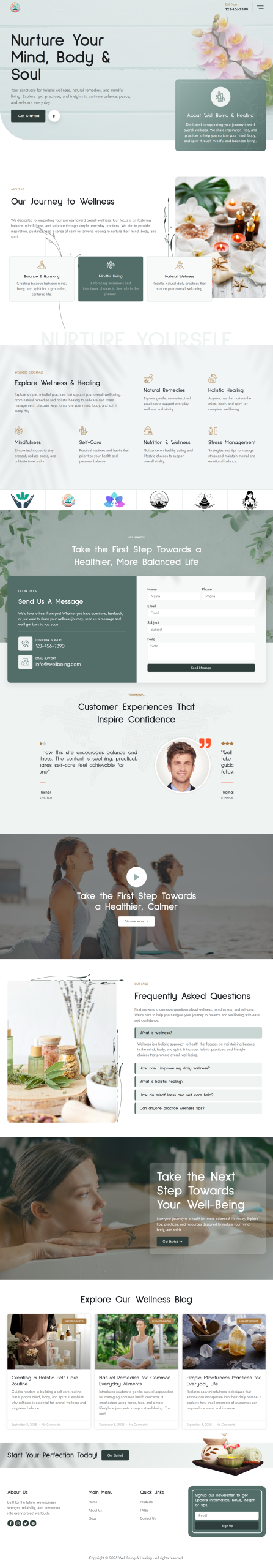 Well Being & Healing